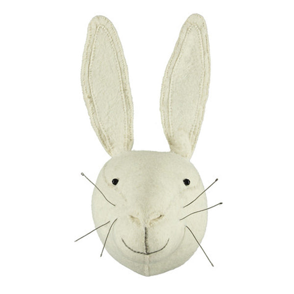 Fiona Walker White Rabbit Animal Head