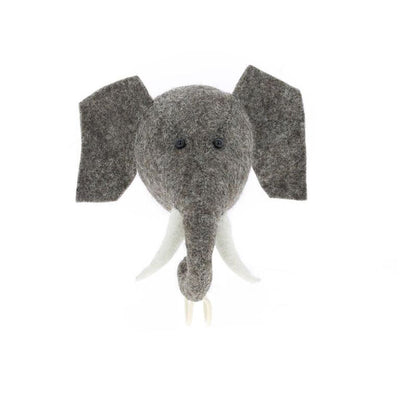Fiona Walker Elephant Animal Head Hook