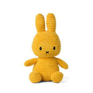 Miffy Corduroy Soft Toy – Mustard Yellow