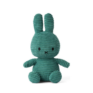 Miffy Corduroy Soft Toy - Teal Green