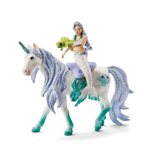 Schleich BAYALA Mermaid Riding on Sea Unicorn